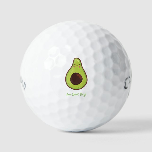 Pelotas De Golf Avo Good Day Punny Abogado (Anverso)