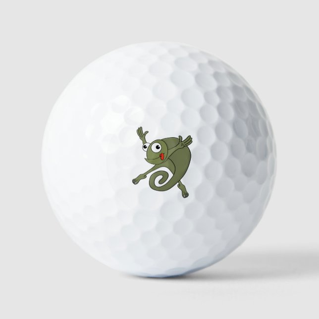 Pelotas De Golf Awesome Chameleon (Anverso)