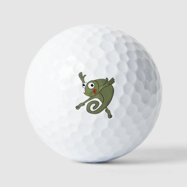 Pelotas De Golf Awesome Chameleon (Anverso)