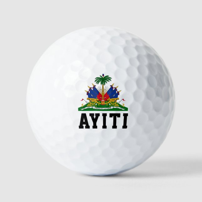 Pelotas De Golf Ayiti (Anverso)