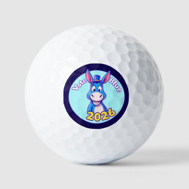Pelotas De Golf azul en 2026 (Anverso)