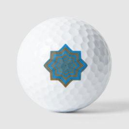 Pelotas De Golf Azul y Estrella de Ember