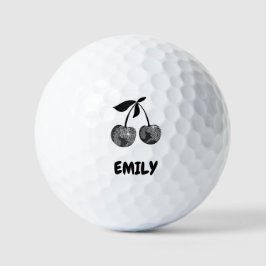Pelotas De Golf Bachelorette Disco Cherry Golf Balls personalizada