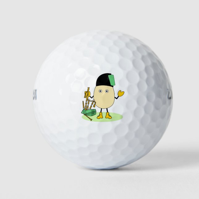 Pelotas De Golf Bagpipe Egghead (Anverso)