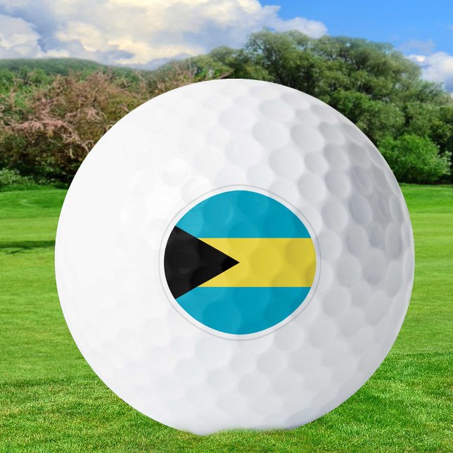 Pelotas De Golf Bahamas Golf Balls, Bahamas Bandera Golfistas/Patr (Subido por el creador)