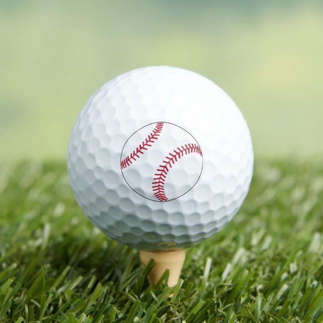 Pelotas De Golf Bala de béisbol (Camiseta in situ)
