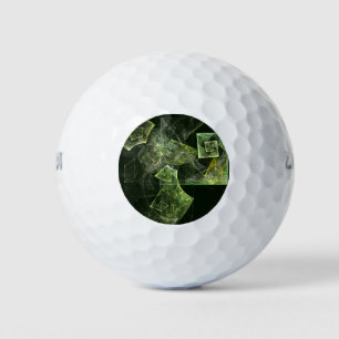 Pelotas De Golf Balanza torcida Resumen Arte