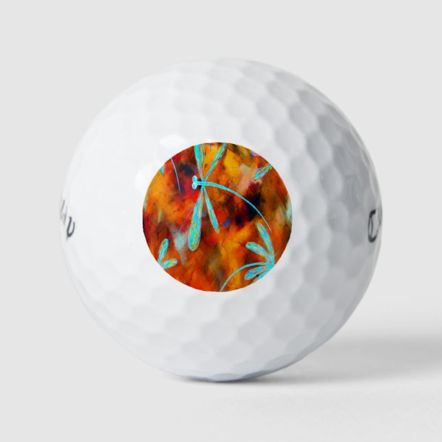 Pelotas De Golf Balas de golf de Dragonfly Desert Flit (Anverso)