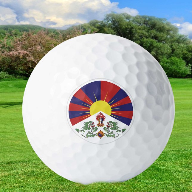 Pelotas De Golf Balas de golf del Tíbet, golfistas de la Bandera T (Subido por el creador)