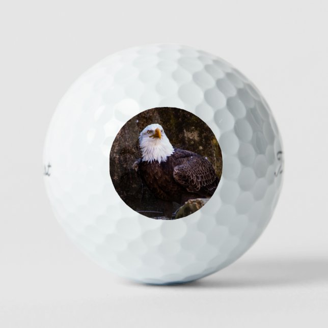 Pelotas De Golf Bald Eagle (Anverso)