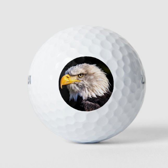 Pelotas De Golf Bald Eagle (Anverso)