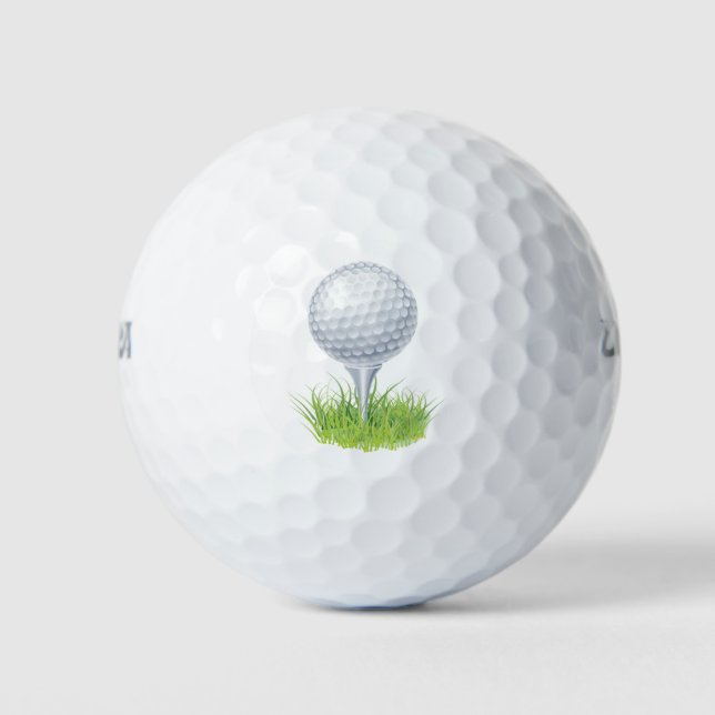 Pelotas De Golf Ball de golf (Anverso)