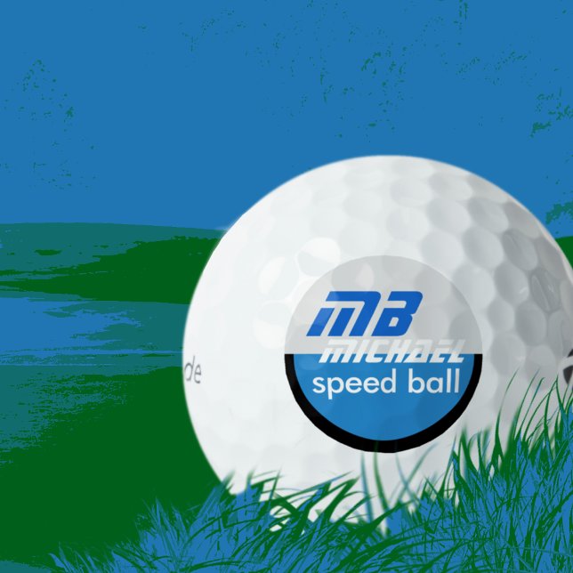 Pelotas De Golf Ball de golf Blue Speed (Subido por el creador)
