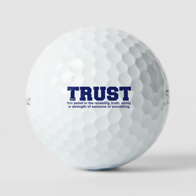 Pelotas De Golf Ball de golf de confianza (Anverso)