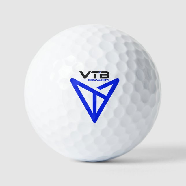 Pelotas De Golf Ball de golf de la comunidad VTBC (Anverso)