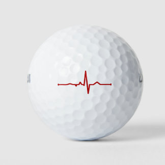 Pelotas De Golf Ball de golf EKG Heartbeat