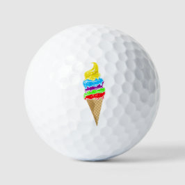 Pelotas De Golf Ball de golf Ice Cream