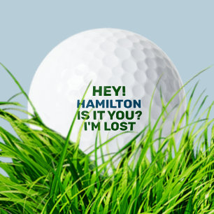 Pelotas De Golf Ball de golf perdido con nombre gracioso