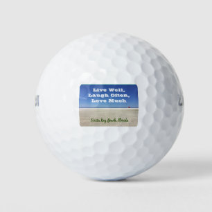 Pelotas De Golf Ball de golf Siesta Key Beach
