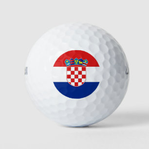 Pelotas De Golf Ball de golf Wilson con bandera de Croacia