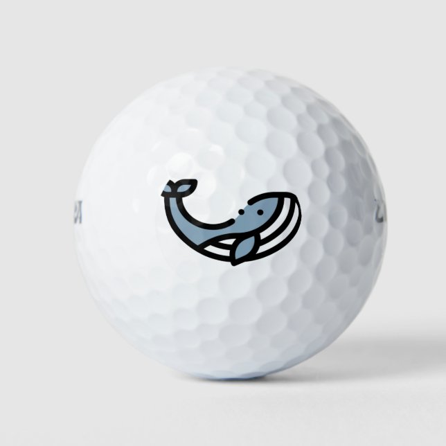 Pelotas De Golf Ballena (Anverso)