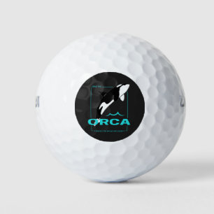 Pelotas De Golf Ballena asesina de orcas para un chica que ama las