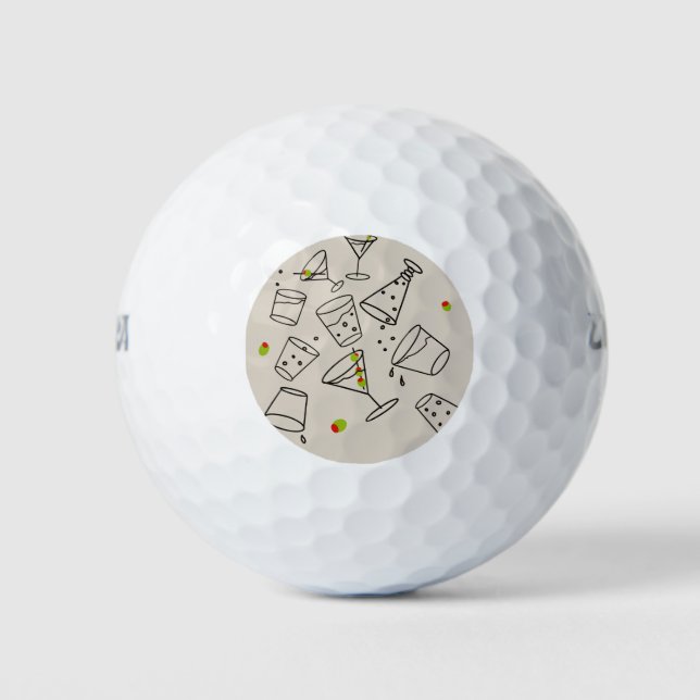 Pelotas De Golf Balls de golf (Anverso)