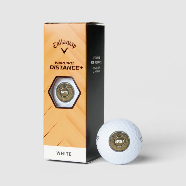 Pelotas De Golf Balls de golf BULLET (Embalaje)