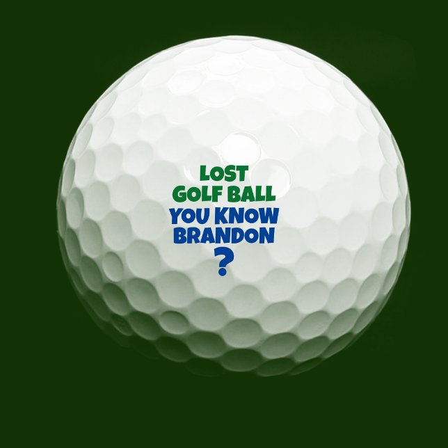 Pelotas De Golf Balls de golf perdidas divertida (Subido por el creador)