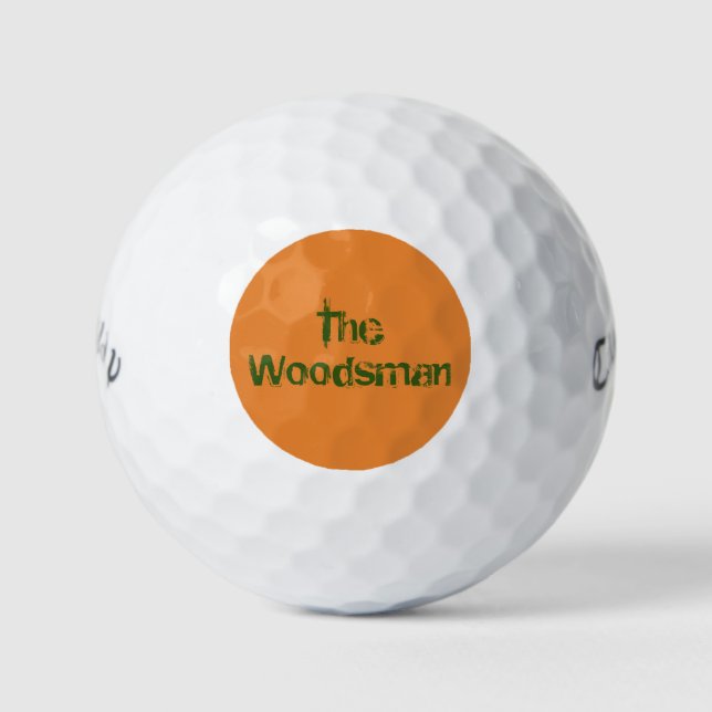 Pelotas De Golf Balón de golf Callaway Warbird - Woodsman (Anverso)