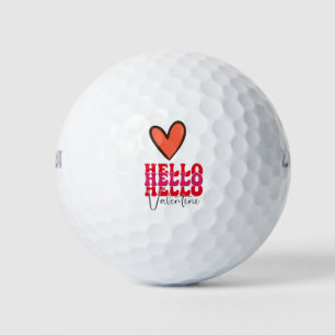Pelotas De Golf Balón de golf para golfista en El día de San Valen