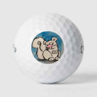 Pelotas De Golf Baloncesto de golf de la ardilla blanca
