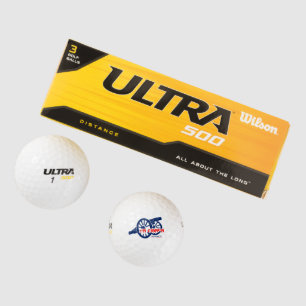 Pelotas De Golf Baloncesto de golf del logotipo de Tin Cannon