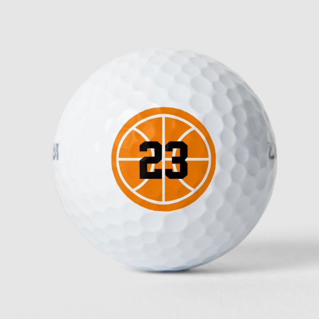 Pelotas De Golf Baloncesto de golf personalizado Wilson con logoti (Anverso)