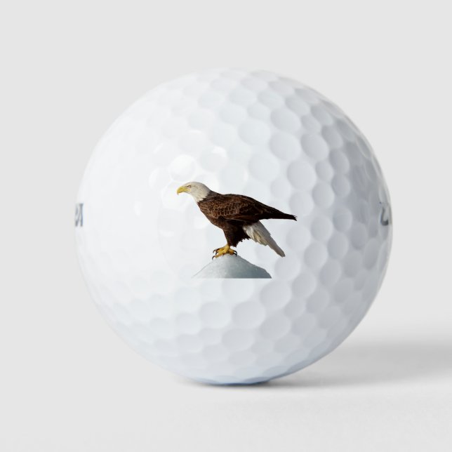 Pelotas De Golf Balones de golf Bald Eagle (Anverso)