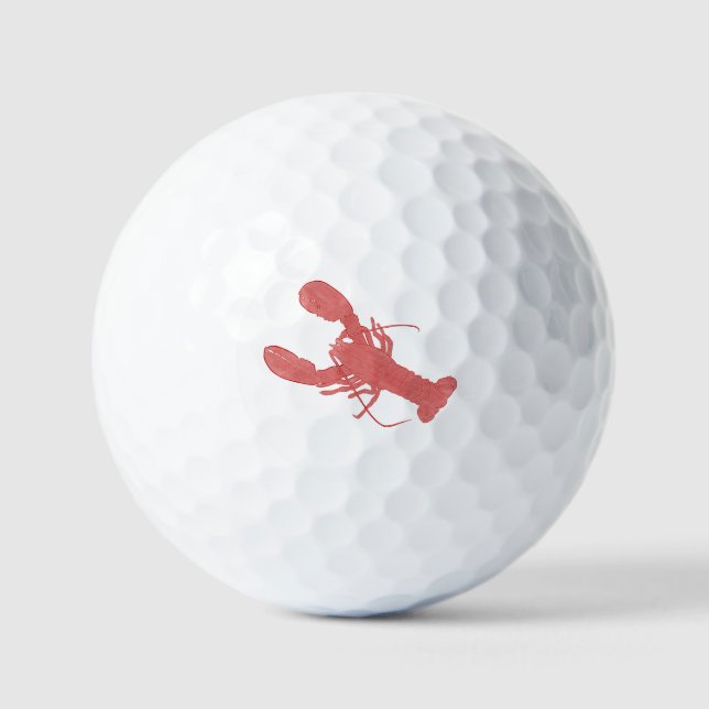 Pelotas De Golf Balones de golf Maine Lobster (Anverso)