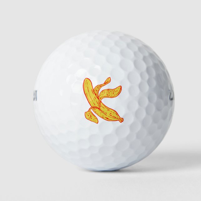 Pelotas De Golf banana (Anverso)