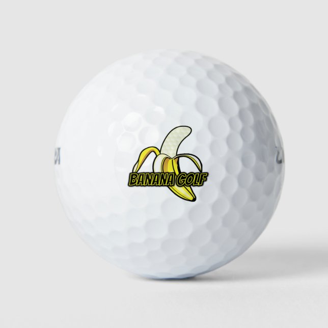 Pelotas De Golf Banana Golf - Wilson Ultra 500 (Anverso)