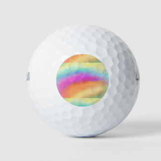 Pelotas De Golf Banda de golf brillante multicolor