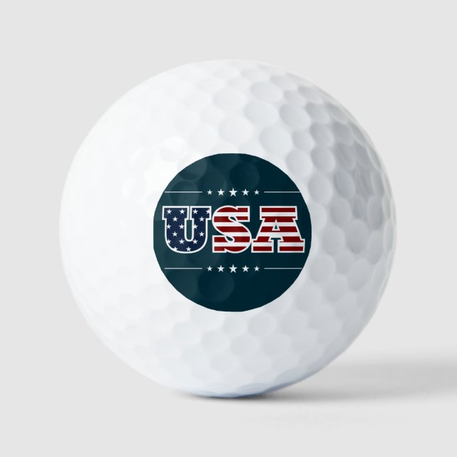Pelotas De Golf Banda de golf de Estados Unidos (Anverso)