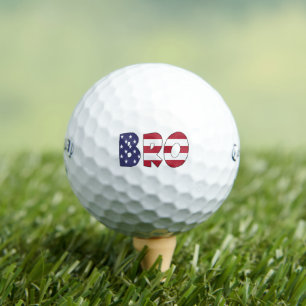Pelotas de Golf Bandera Americana Patriótica Regal