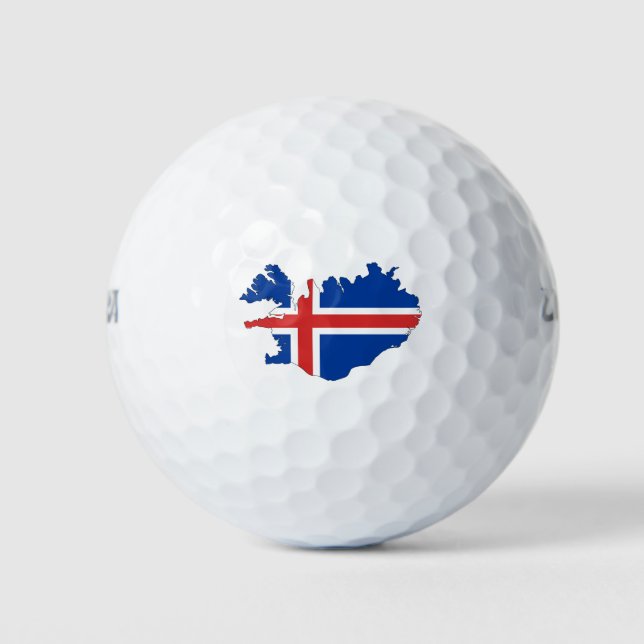 Pelotas De Golf Bandera británica (Anverso)