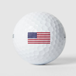 Pelotas De Golf Bandera de 51 estrellas de los Estados Unidos de A
