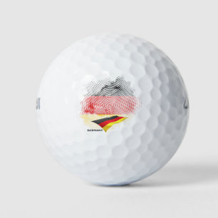 Pelotas De Golf Bandera de Alemania