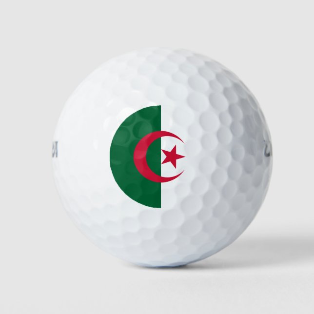 Pelotas De Golf Bandera de Argelia (Anverso)