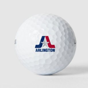 Pelotas De Golf Bandera de Arlington, Texas Golf Balls