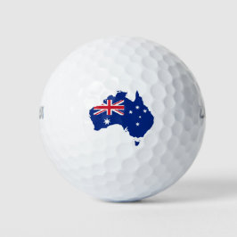 Pelotas De Golf Bandera de Australia