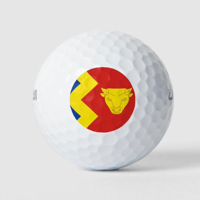Pelotas De Golf Bandera de Birmingham, Reino Unido (Anverso)