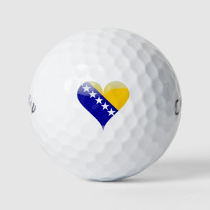 Pelotas De Golf Bandera de Bosnia y Herzegovina