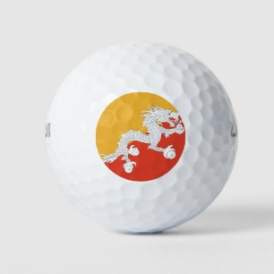 Pelotas De Golf Bandera de Bután